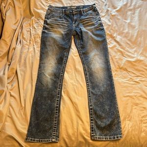 BKE Mens Jeans - 30R - Carter - Straight Leg